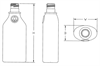 FLEUR DE LIS OVAL from Plastic Bottle Corporation